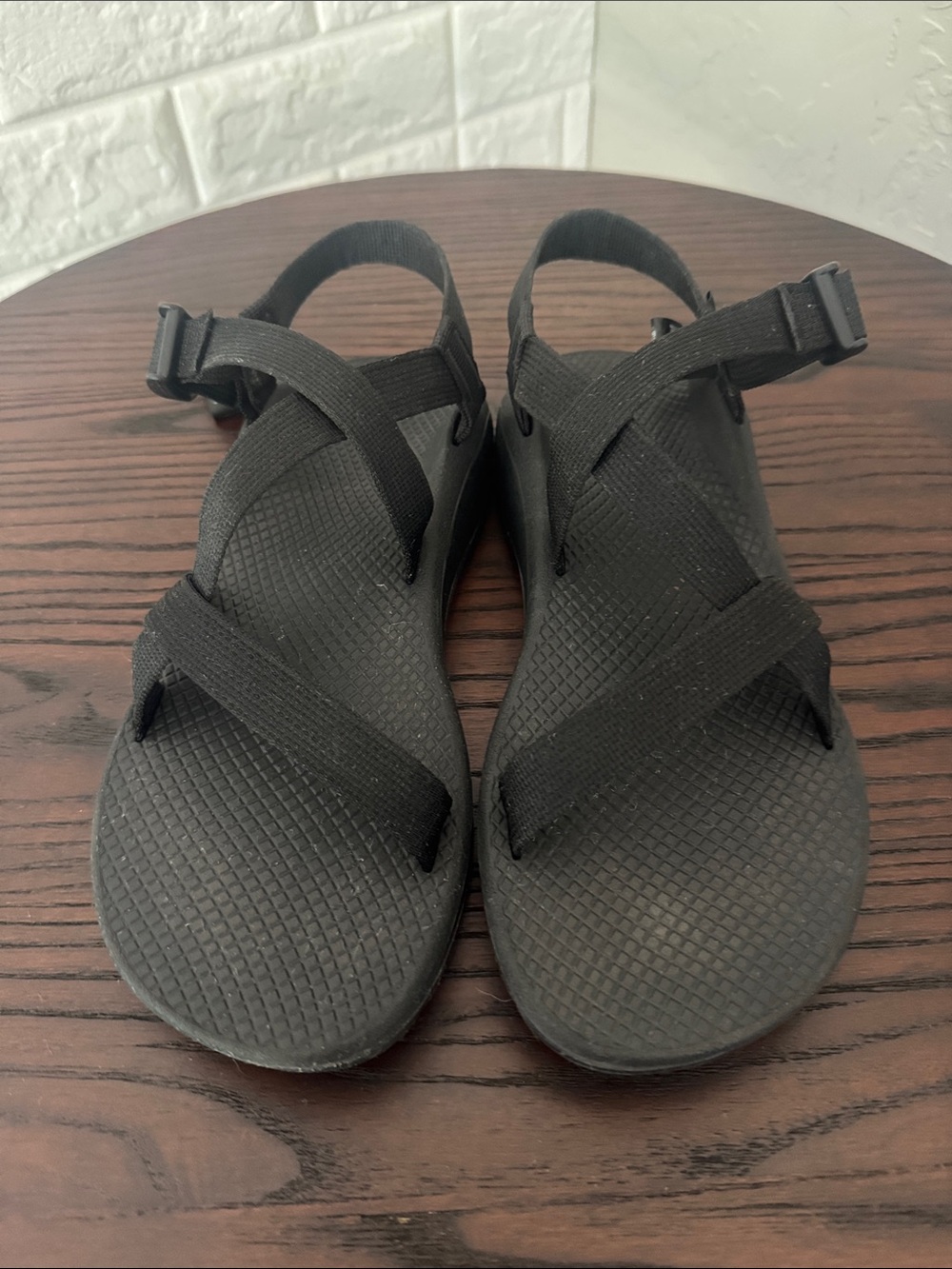 Chaco Black Z/1 Adjustable Strap Sandals
